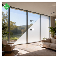 Elektrisch Schaltbare Selbstklebende Privatsphäre-Glasfolie Smart Window Film für Zuhause