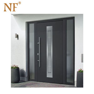 높은 보안 현대 외관 전면 도어 - Product Image 6