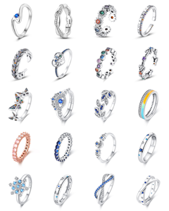Anillo <span class=keywords><strong>de</strong></span> Circonio Azul con Diseño <span class=keywords><strong>de</strong></span> Copo <span class=keywords><strong>de</strong></span> Nieve, Chapado en Oro <span class=keywords><strong>para</strong></span> <span class=keywords><strong>Mujer</strong></span>, Ajustable, <span class=keywords><strong>de</strong></span> Alta Gama, Diseño Único <span class=keywords><strong>para</strong></span> Toda Ocasión - Product Image 2