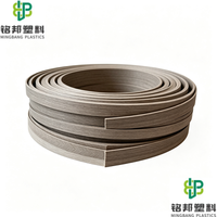 Bande de chant PVC écologique de qualité stable, imitation bois personnalisée pour armoires de cuisine en MDF
