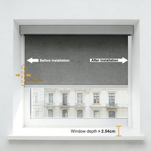 Prezzo all'Ingrosso, Profili Laterali a U per Blocco Luce, Strisce Laterali per Tende e Veneziane - Product Image 5