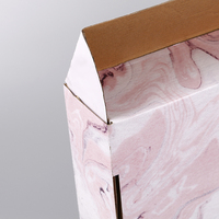 XCGS New Oyster White Caja de cartón para enviar por correo para maquillaje de pestañas Sombra de ojos y pinceles de maquillaje