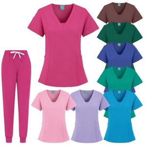 Venta al por mayor de uniformes médicos de quirófano, uniformes de trabajo para hospitales, suministros médicos, enfermera, traje de cirugía dental, ropa de trabajo - Product Image 1