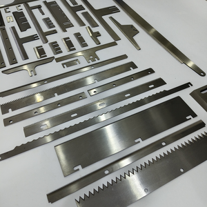 Industria alimentare a dente dritto lama seghettata pellicola di plastica/taglio di plastica coltello seghettato per confezionatrice - Product Image 1