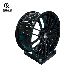 Rines de Aleación Compatibles con FX para Hilux F150 Bronco para <span class=keywords><strong>Chevrolet</strong></span> <span class=keywords><strong>Pick</strong></span>-<span class=keywords><strong>Up</strong></span> 22*1244 6x5/6x5.5 Todoterreno - Acabado Negro - Product Image 2