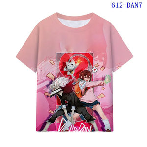 5 styles de t-shirts en soie de lait Danda <span class=keywords><strong>Dan</strong></span> Ayase Momo Takakura Ken Okarun pour femmes, chemises d'anime pour hommes et enfants - Product Image 2
