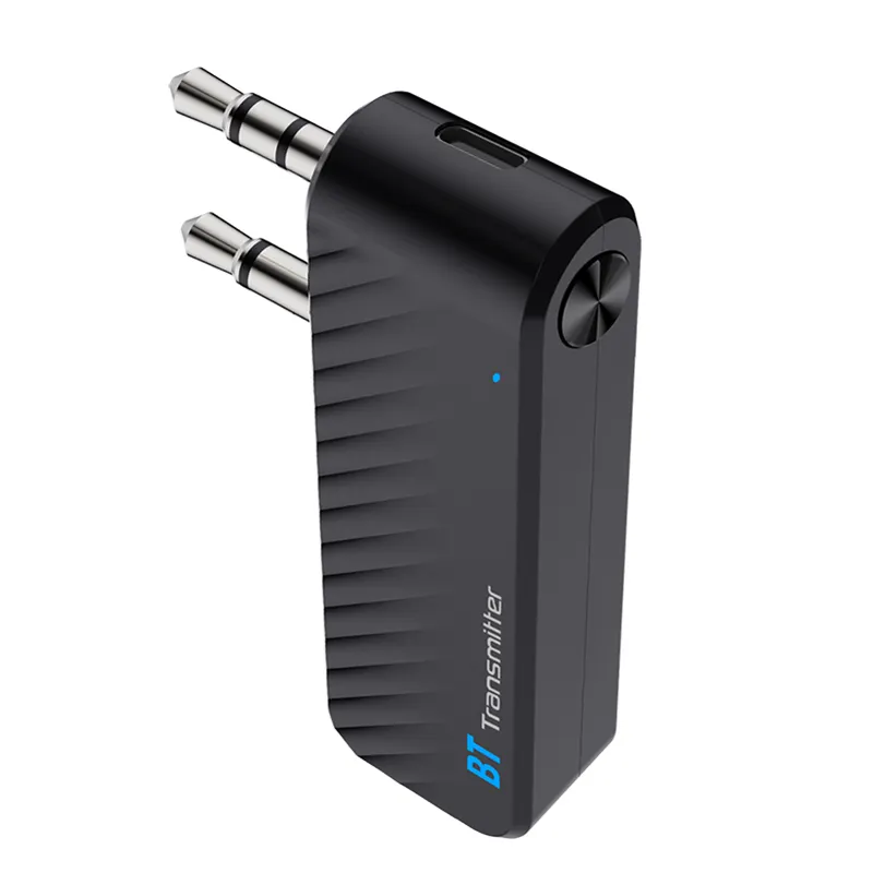 Bluetooth 5.1 Zender Adapter 3.5Mm Jack Voor Auto Muziek Draadloze Bluetooth 5.1 Zender Voor Tv Audio Adapter Voor Hoofdtelefoon