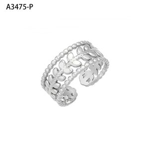Anillo de Moda Amy Amy A3475 para Mujer, Aleación con Diseño de Planta, Estilo Bohemia, Uso Diario, Regalo, Joyería - Product Image 1