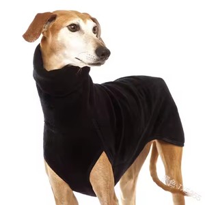 2025 gran oferta <span class=keywords><strong>de</strong></span> lujo sólido grande galgo polar poliéster ecológico invierno perro pijamas sudaderas con capucha al por mayor - Product Image 2