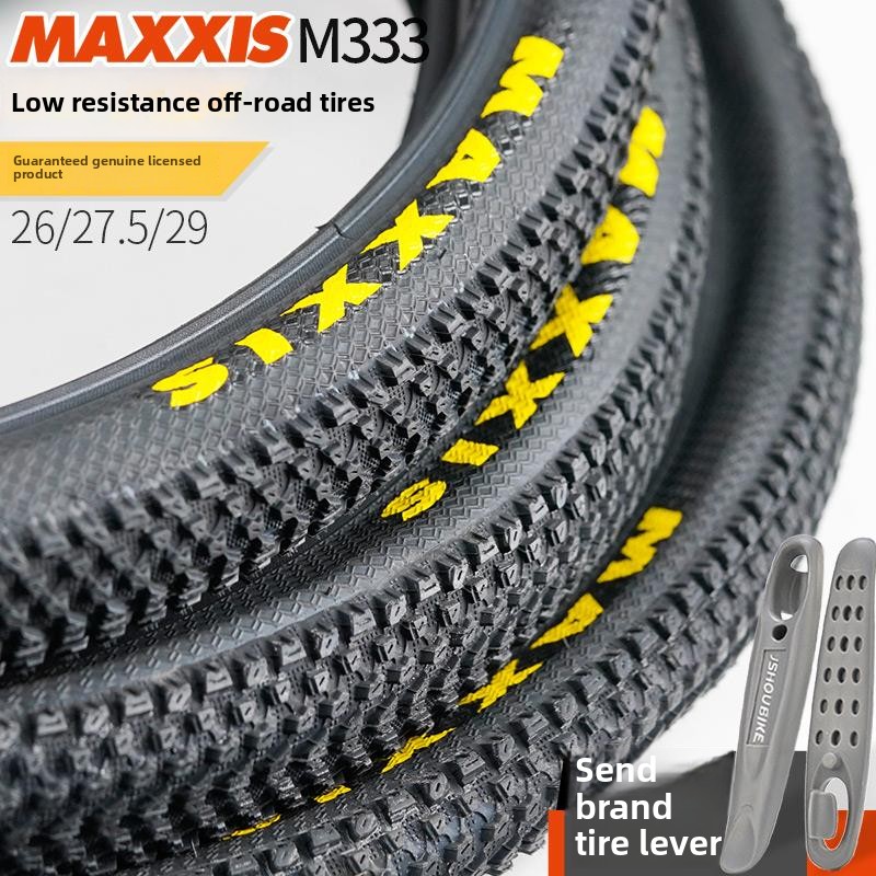 MAXXIS M333 26x1,95 шины для горного велосипеда 29 дюймов 275 велосипедные колеса с внутренней внешней трубкой устойчивый к проколу резиновый материал