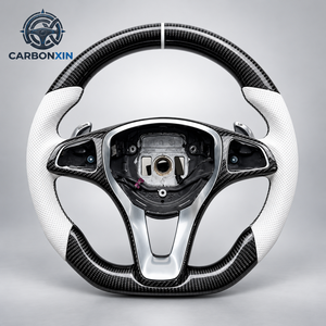 Volante de Fibra de Carbono y Alcántara Personalizado para Aston Martin DBX DB9 V8 DB5 DB6 DB7 DB11, Volante de Carreras Vantage Convertible - Product Image 1