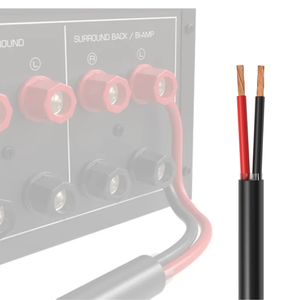 Cable de Altavoz de 2 Núcleos, 16 AWG, Ideal para Audio de Automóvil y Sistemas de Alta Fidelidad Domésticos, LED - Product Image 1