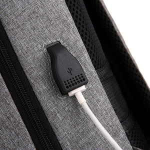 Custom Factory Price Custom Logo Durable Smell <b>Proof</b> Waterproof Mochilas School Smart Anti <b>Theft</b> <b>Backpack</b> With Usb Charging - Product Image 5