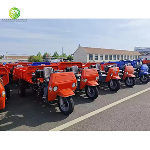 Tricycle de transport de marchandises lourdes à trois roues, carrosserie ouverte, électrique, avec une capacité de charge utile de 400 kilogrammes. - Product Image 5