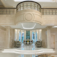 Dalles de marbre blanc beige personnalisées - Durables et écologiques pour la décoration des murs et sols de cuisines, ateliers, maisons, villas et salons