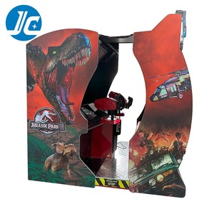 Máquina de Juego Arcade de Disparos Jurassic Park, Marca JC, Operada con Monedas, Versión para 2 Jugadores con Asientos para Niños, Pistola de Luz, para Interiores, 1 Año de Garantía - Product Image 6