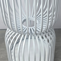 Plinthes de Décoration de Mariage, Socles Rondes Blanches, Présentoirs à Fleurs, Supports de Socle pour Événements et Fêtes de Mariage