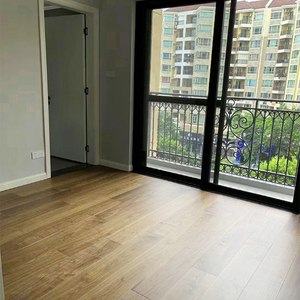 Eco Friendly Smooth Solid Hickory <b>Engineered</b> Wood <b>Flooring</b> Durable Fast Installation Solid Wood <b>Flooring</b> for Bathroom - Product Image 1