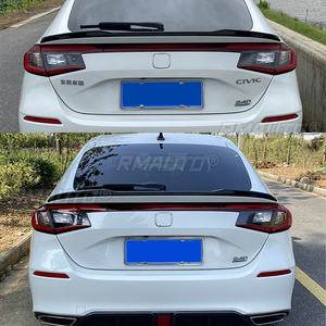 สปอยเลอร์หลังทรง MAX สำหรับ Civic Hatchback รุ่นที่ 11 ลายคาร์บอนไฟเบอร์เงา อุปกรณ์ตกแต่งสไตล์สปอร์ต - Product Image 2