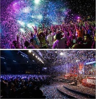 Máquina de Confeti de CO2 con Control DMX512, Altura de Pulverización de 15 m, Estuche de Transporte para Eventos de Escenario y Bodas