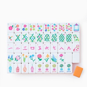 Fichas de Mahjong de Lujo de 4 Capas Antidecoloración, Modernas, Grabadas con Láser, Color Naranja, para Fiestas Familiares Americanas y Singapurenas, de Melamina - Product Image 5