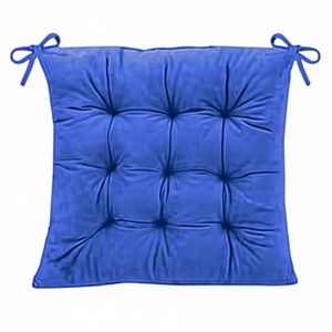 Coussins de chaise 40 x 40 cm, motif uni, fabriqués à la machine, rembourrés avec attaches, <span class=keywords><strong>pour</strong></span> salle à manger, bureau, intérieur, extérieur - Product Image 3