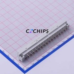 86094327113758ELF Board-to-Board & Backplane Connector Bent Lead Through Hole,P=2.54mm Connector 32P 2.54mm Right Angle Insert 2 - Product Image 1