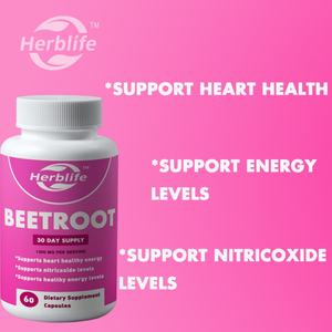 Cápsulas de Remolacha Personalizables en Oferta - 1300 mg de Polvo de Remolacha para Energía Natural y Apoyo a la Resistencia, Sin OMG - Product Image 3