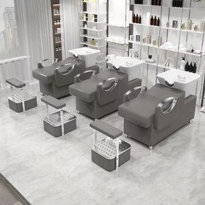 Kelly Beauty Comfortable Cheap <b>Treatment</b> Hair Bowl Lay Down Massage Barber Shop Salon Washing Shampoo Bed - Product Image 4