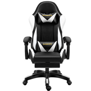 Gaming <b>Chair</b> Pu Leather Reclining Swivel Adjustable Height For Home Office <b>Study</b> Room D934 - Product Image 5