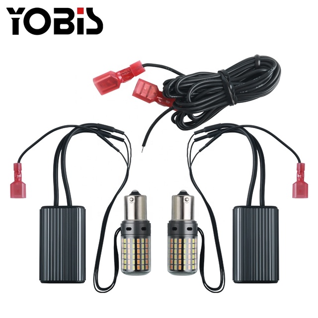 Dual Color LED Turn Signal Daytime Running Light with Super Decoding Anti-Stroboscopic for Cars Used Condition