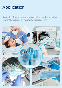 Uygun torbalar için önceden kesilmiş sterilizasyon rulosu-tüm büyük sterilizasyon türleriyle uyumlu - Product Image 4