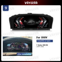Voyeego 12.3 pouces voiture Smart LCD tableau de bord compteur de vitesse multimédia tableau de bord pour BMW série 7 LCD Instrument