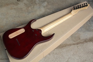 جيتار كهربائي Flyoung Cherry <span class=keywords><strong>Sunburst</strong></span> مزود بـ 7 أوتار أدوات متوترة باللون الأسود - Product Image 6