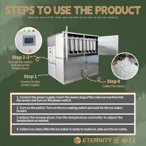 1 Ton 2 Ton 3 Ton 5Ton <strong>Cube</strong> <strong>Ice</strong> <strong>Machine</strong> + Auto Packaging System Factory Price DDP Support - Product Image 4