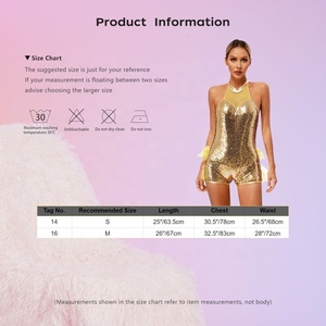 Trajes de baile para mujer, Mono de leotardo con falda de tul para <span class=keywords><strong>Jazz</strong></span>, clase de baile latino, ejercicio Gimnástico, Club nocturno, Festival de Carnavales - Product Image 6