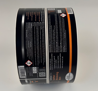 Autocollant personnalisé découpé sur mesure en vinyle brillant holographique avec impression laser imperméable et épreuvage gratuit