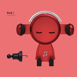 Support de téléphone universel créatif en ABS pour voiture avec rotation à 360° et navigation par gravité pour grille d'aération - Product Image 3