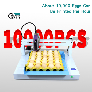 अंडे कोडिंग के लिए औद्योगिक टिज इंकजेट प्रिंटर खाद्य लाल स्याही कारतूस के साथ डेस्कटॉप अंडे कोडर - Product Image 2