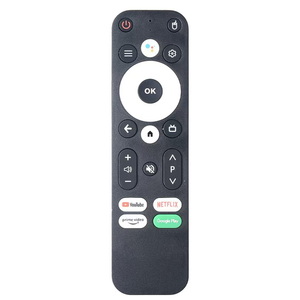Control Remoto <span class=keywords><strong>MECOOL</strong></span> Youwei-mi Homatics <span class=keywords><strong>KM7</strong></span> <span class=keywords><strong>Plus</strong></span> para Smart <span class=keywords><strong>TV</strong></span> <span class=keywords><strong>Box</strong></span>, 2.4G/5.0G/BT 5.0/AV1, Reproductor Multimedia de Transmisión Remota con Google <span class=keywords><strong>TV</strong></span> - Product Image 1