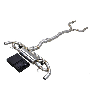 <span class=keywords><strong>BSK</strong></span> pour mercedes-benz GLC43 AMG 3.0T 2020-2024 voiture de sport de course SS304 tuyau Valvetronic système d'échappement Catback silencieux échappement - Product Image 1