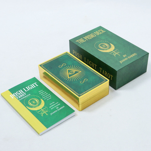 Bộ Bài Tarot Kích Thước Tiêu Chuẩn Bộ Bài Tarot Oracle Chống Nước Kèm Sách <span class=keywords><strong>Guild</strong></span> Thẻ Bài Tarot Đủ Màu In Tùy Chỉnh - Product Image 4