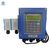 TUF-2000B-OSM Digital Wall-Mounted Ultrasonic Flow Meter for Liquid Water Oil Flow Measurement OEM Customizable High Cost