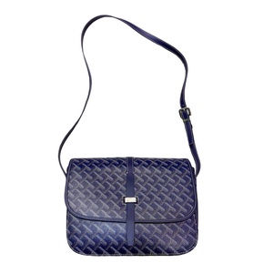 Borsa a Tracolla Vintage Trendy <span class=keywords><strong>in</strong></span> Pelle PU per Donna, Borsa a Sella con Monogramma e Motivo Chevron, Portatile - Product Image 1