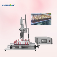 Machine de découpe ultrasonique pour gâteaux et crème glacée, dispositif de découpe de visage, HFM3000