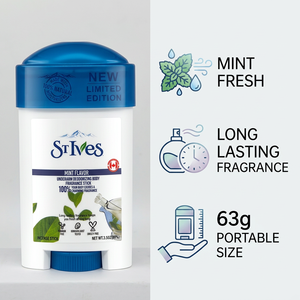 Déodorant à la menthe, anti-transpirant longue durée, <span class=keywords><strong>stick</strong></span> solide pour les aisselles, baume parfumé solide pour hommes et femmes - Product Image 2