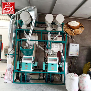 Ensemble complet de ligne de traitement de 5 à 10 tonnes par jour, du grain à la <span class=keywords><strong>farine</strong></span>, petite machine de mouture de <span class=keywords><strong>farine</strong></span> de blé automatisée à petite échelle - Product Image 3