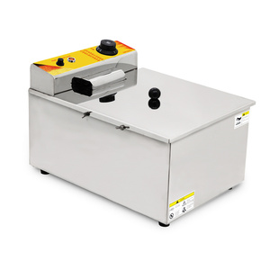 Friteuse à hot-dogs au <span class=keywords><strong>fromage</strong></span> coréen commerciale de 12 L, friteuse électrique, machine à grignoter, acier inoxydable 304 - Product Image 3