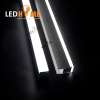 Éclairage linéaire LED monocouleur étanche pour extérieur APT2828 IK10 28*28mm, avec 120 LED SMD 2835, bande de 19,2W