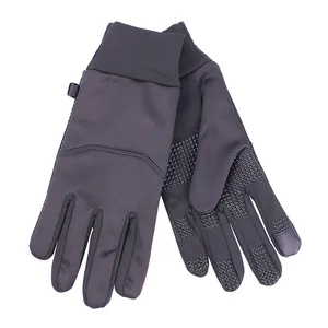 Outdoor Sport Fahrrad handschuhe Touchscreen Benutzer definierte Winter Warm halten Lauf handschuhe
